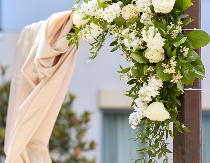 wedding archway